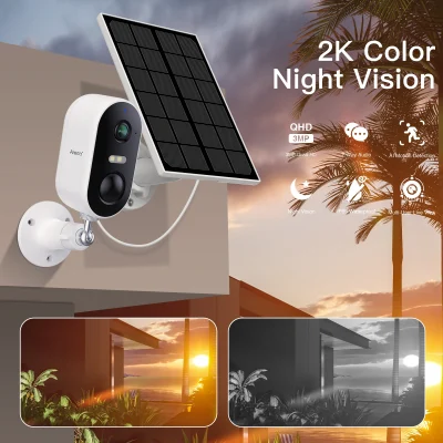 ARENTI 2K 3MP Powered Outdoor Wireless Security Camera