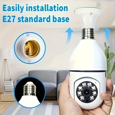 4PC Boykeep Light Bulb Security Cameras